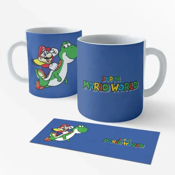 Caneca porcelana 325ml - Super Mário 03