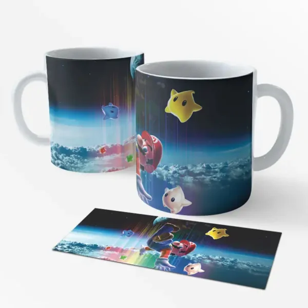 Caneca porcelana 325ml - Super Mário 04