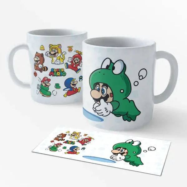 Caneca porcelana 325ml - Super Mário 06