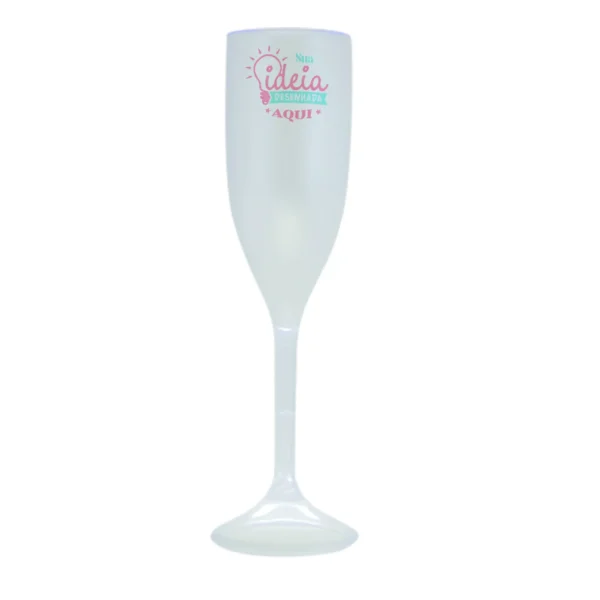 Taça de champanhe 190ml personalizada