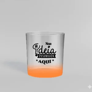 Copo de whisky 300ml degrade personalizado