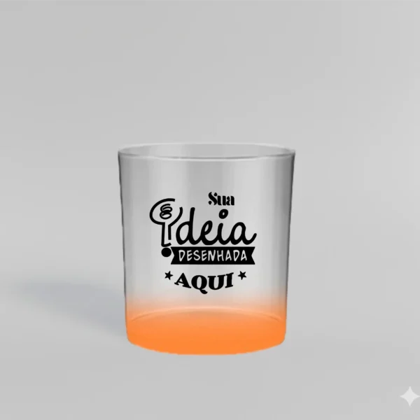 Copo de whisky 300ml degrade personalizado