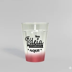 Copo lagoinha 190ml degrade personalizado