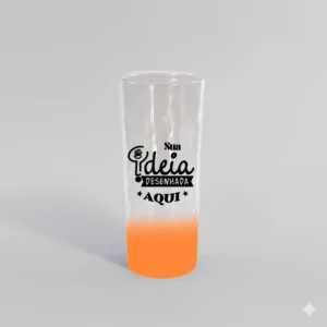 Copo long drink 350ml degradê personalizado