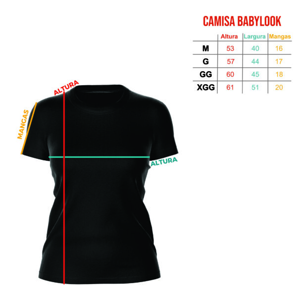 Camisa algodão preto sem personalização - Image 4