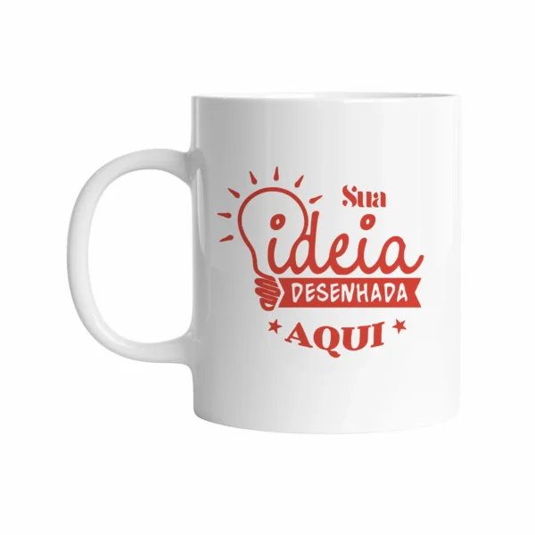 Caneca porcelana personalizada
