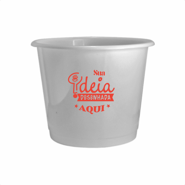 balde de pipoca acrilico 1,8l PS