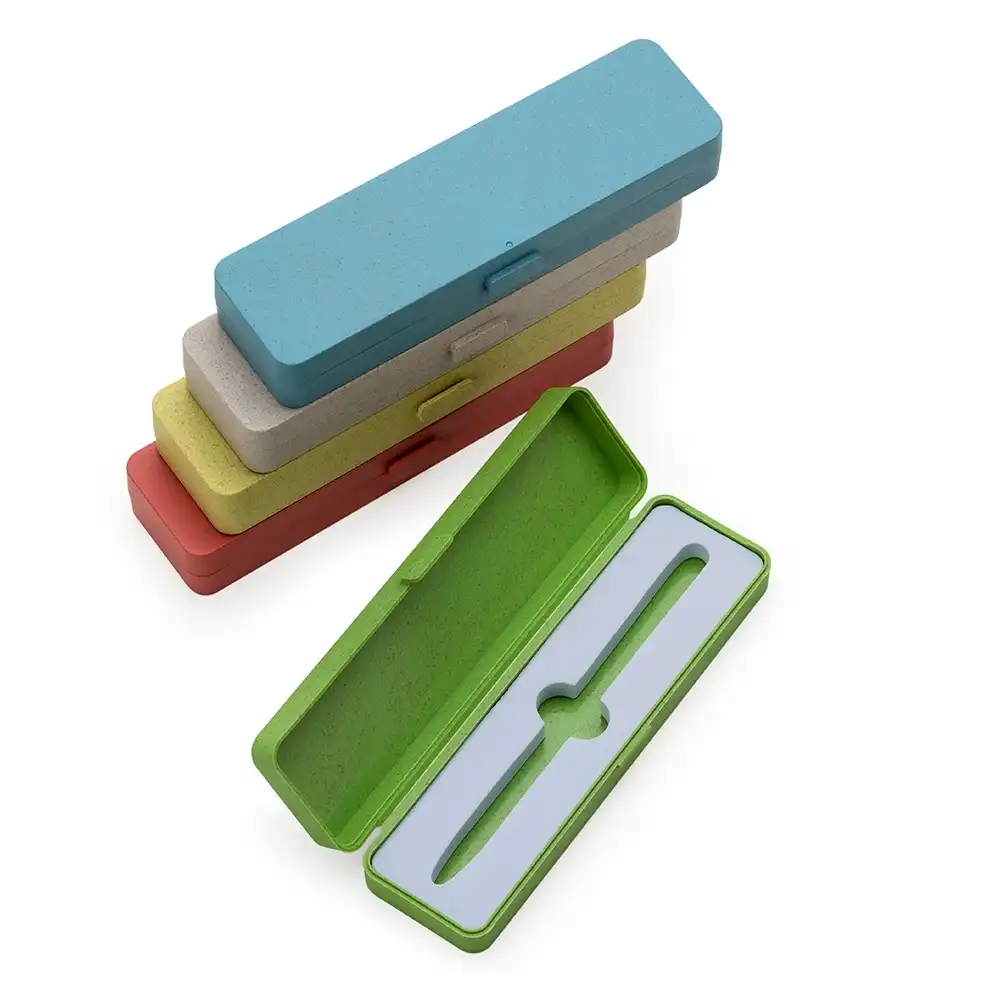 Estojo ecológico para caneta fibra de bambu 10398P