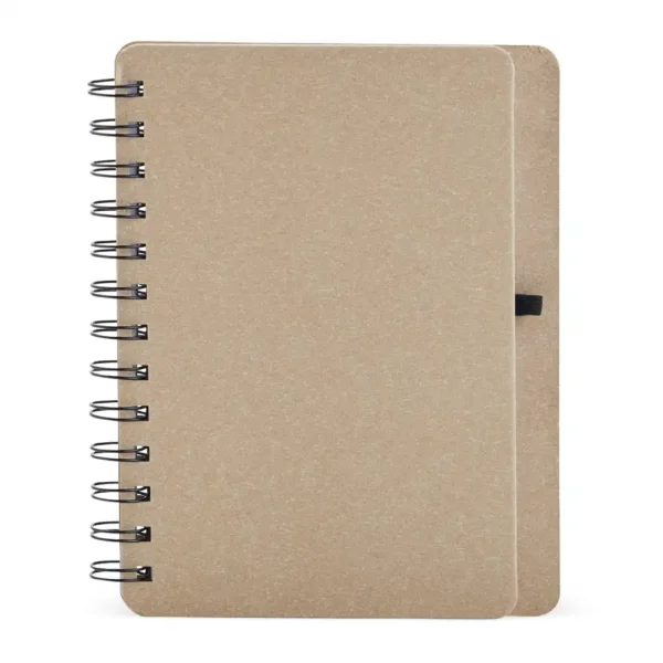 Caderno Kraft B6 com Porta Caneta - 02601