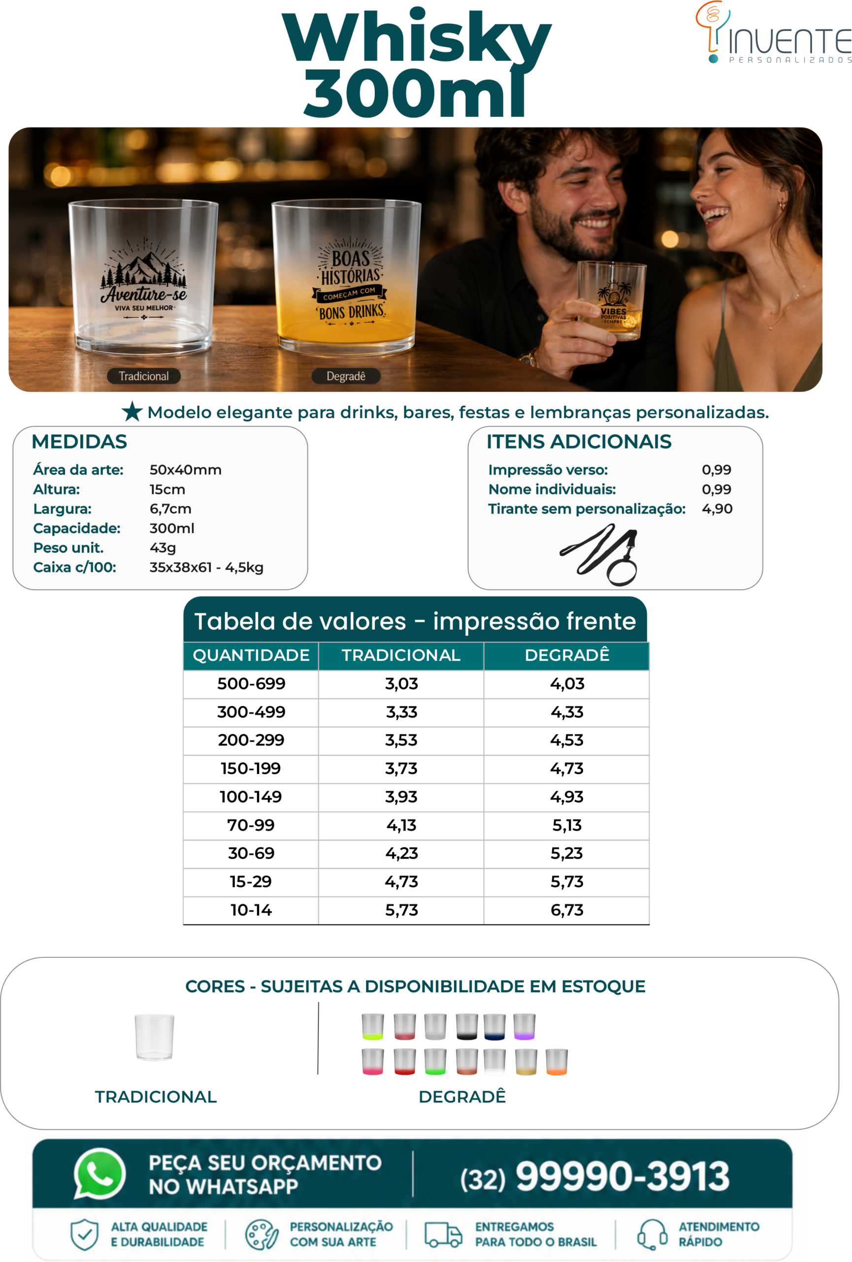 whisky 300ml